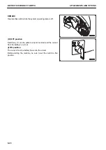 Предварительный просмотр 437 страницы Komatsu PC45MR-30403 Operation And Maintenance Manual