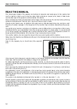 Предварительный просмотр 4 страницы Komatsu PC490-11 Installation And Instruction Manual