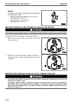 Предварительный просмотр 222 страницы Komatsu PC490-11 Installation And Instruction Manual