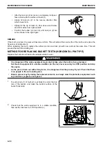 Предварительный просмотр 370 страницы Komatsu PC490-11 Installation And Instruction Manual