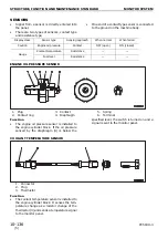 Предварительный просмотр 180 страницы Komatsu PC58UU-3 Shop Manual