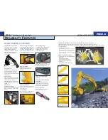 Предварительный просмотр 4 страницы Komatsu PC600-8 BACKHOE Brochure