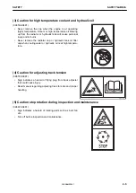 Preview for 29 page of Komatsu PC80MR-5E0 Operation & Maintenance Manual