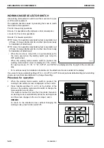 Предварительный просмотр 114 страницы Komatsu PW98MR-10 Operation & Maintenance Manual