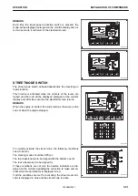 Предварительный просмотр 119 страницы Komatsu PW98MR-10 Operation & Maintenance Manual