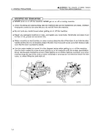 Предварительный просмотр 13 страницы Komatsu Super D155AX-3 Operation & Maintenance Manual