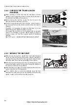 Preview for 46 page of Komatsu Utility WB97S-5 Operation & Maintenance Manual