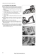 Preview for 50 page of Komatsu Utility WB97S-5 Operation & Maintenance Manual