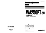 Komatsu WA250PT-5H Operation & Maintenance Manual preview
