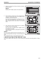 Предварительный просмотр 137 страницы Komatsu WA380-8 Operation & Maintenance Manual