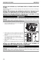 Preview for 432 page of Komatsu WA600-8 Operation & Maintenance Manual