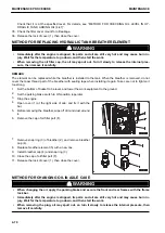 Preview for 436 page of Komatsu WA600-8 Operation & Maintenance Manual