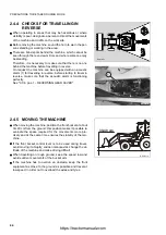 Preview for 46 page of Komatsu WB93R-5 Operation & Maintenance Manual