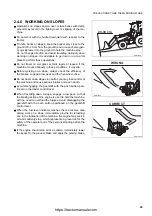 Preview for 47 page of Komatsu WB93R-5 Operation & Maintenance Manual