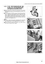 Preview for 57 page of Komatsu WB93R-5 Operation & Maintenance Manual