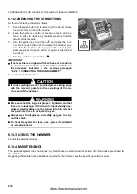 Preview for 278 page of Komatsu WB93R-5 Operation & Maintenance Manual