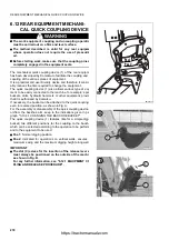 Preview for 280 page of Komatsu WB93R-5 Operation & Maintenance Manual