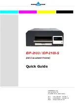 Preview for 1 page of KOMDRUCK IDP-2103 Quick Manual