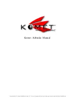 Предварительный просмотр 17 страницы Komet 19 Owner'S Manual