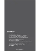 Preview for 28 page of Komet MicroKom M040 Operating Instructions Manual