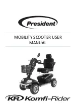 KOMFI-RIDER President User Manual preview