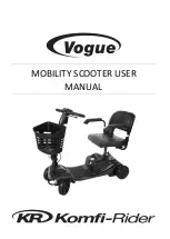 KOMFI-RIDER Vogue User Manual preview