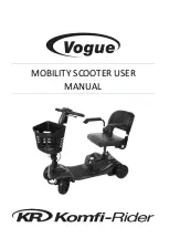 Preview for 1 page of KOMFI-RIDER Vogue User Manual