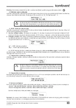 Preview for 9 page of Komfovent C4 Installation And Operation Manual