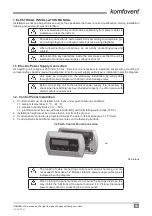 Preview for 15 page of Komfovent C4 Installation And Operation Manual