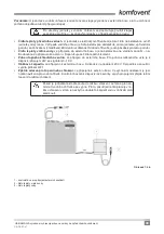 Preview for 39 page of Komfovent C4 Installation And Operation Manual