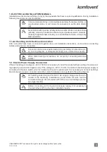 Предварительный просмотр 3 страницы Komfovent C5 Electrical Installation And Operation Manual