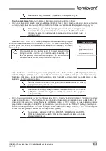 Preview for 15 page of Komfovent C6.1 Installation And Operation Manual