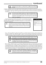 Предварительный просмотр 141 страницы Komfovent C6.1 Installation And Operation Manual