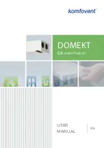 Komfovent DOMEKT C8 automation User Manual preview