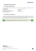 Preview for 11 page of Komfovent Domekt CF 200 V Installation Manual