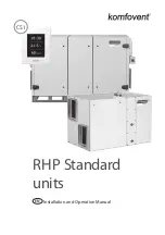 Komfovent DOMEKT RHP 400 U-2.8/2.4 Installation And Operation Manual preview