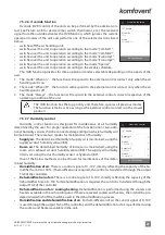 Preview for 27 page of Komfovent DOMEKT RHP 400 U-2.8/2.4 Installation And Operation Manual