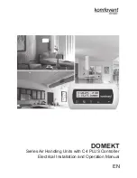 Preview for 1 page of Komfovent DOMEKT series Installation And Operation Manual