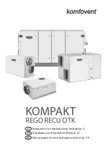 Komfovent KOMPAKT OTK Series Installation And Operation Manual preview