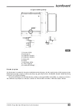 Preview for 9 page of Komfovent RECU 300VE-B-AC Electrical Installation And Operation Manual