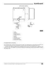 Preview for 21 page of Komfovent RECU 300VE-B-AC Electrical Installation And Operation Manual