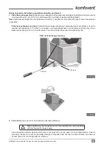 Preview for 23 page of Komfovent RECU 300VE-B-AC Electrical Installation And Operation Manual