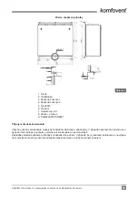 Preview for 57 page of Komfovent RECU 300VE-B-AC Electrical Installation And Operation Manual