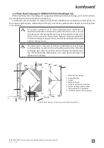 Preview for 11 page of Komfovent VERSO Pro P Installation And Maintenance Service Manual