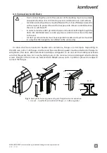 Preview for 29 page of Komfovent VERSO Pro P Installation And Maintenance Service Manual