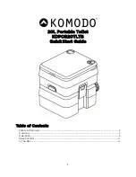 Предварительный просмотр 1 страницы komodo KDPOR20TLTB Quick Start Manual