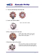 Preview for 10 page of komodo KH-278 Building Instruction Manual