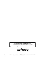 Preview for 40 page of komodo SP5540 User Manual