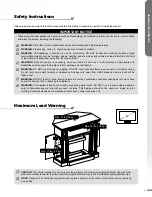 Предварительный просмотр 3 страницы komodo SP5740 User Manual