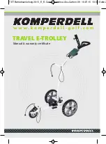 KOMPERDELL TRAVEL E-TROLLEY Manual & Warranty Certificate preview